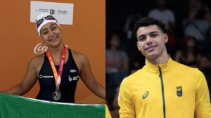 Duda Porto e Arthur Xavier, nadadores homenageados pelo Troféu Telê Santana 2026 (foto: Divulgação/Duda Porto; Divulgação/Comitê Paralímpico Brasileiro)